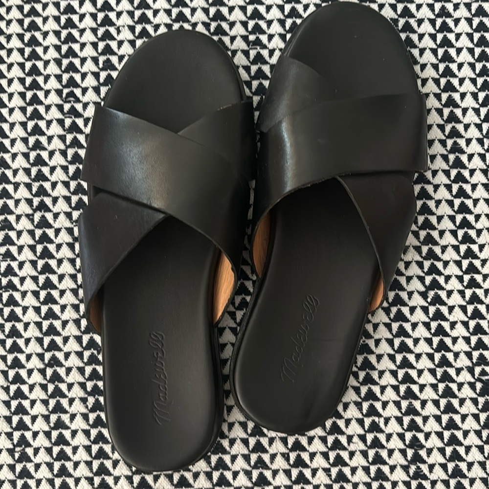 Madewell Crossover Slides - 7